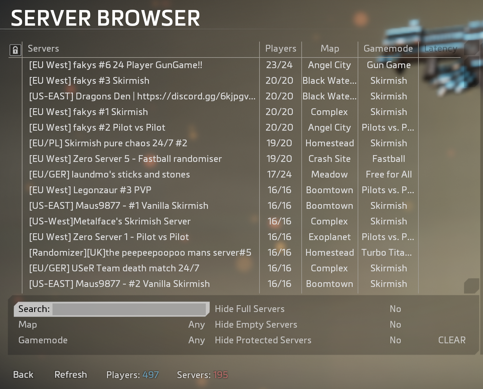 Server Browser