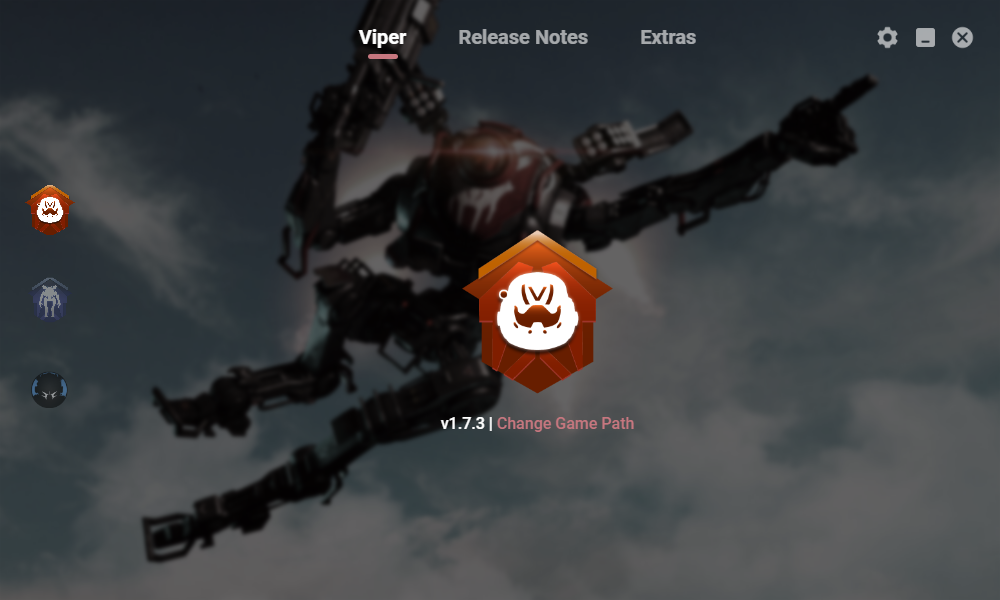 Viper's main menu