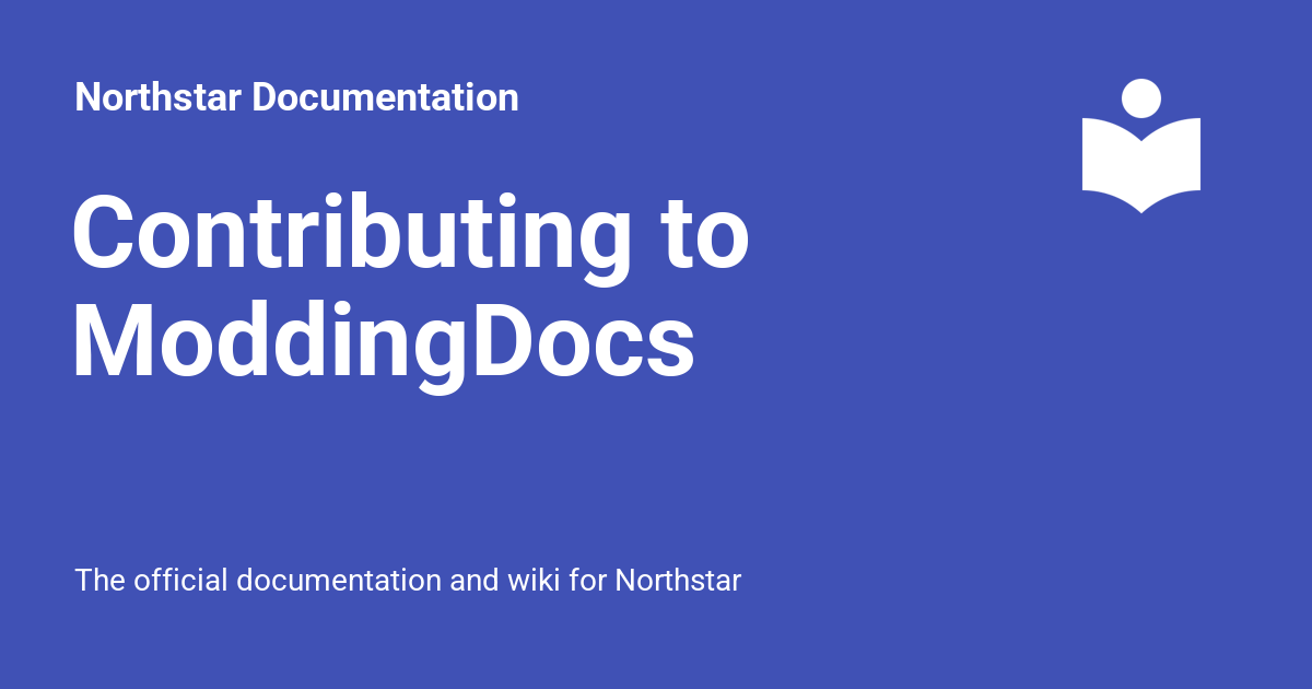 Contributing to ModdingDocs - Northstar Documentation