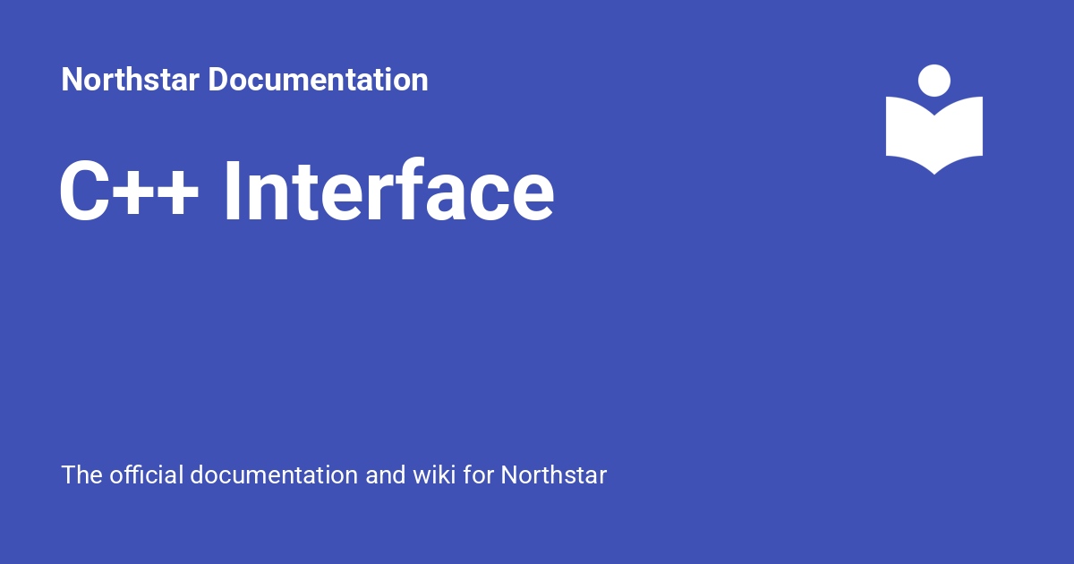 C++ Interface - Northstar Documentation